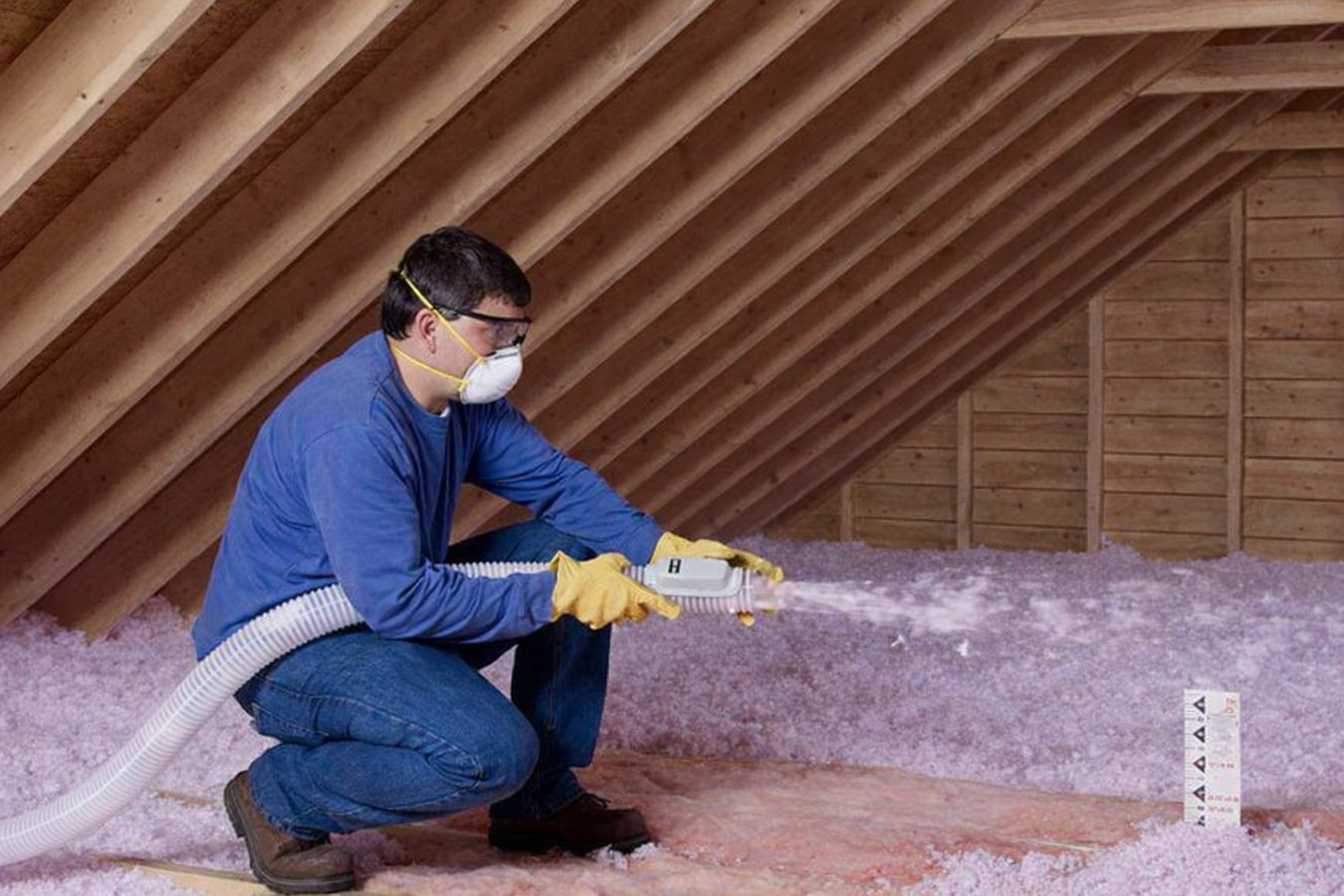 Blown-in insulation in Cedar City, UT